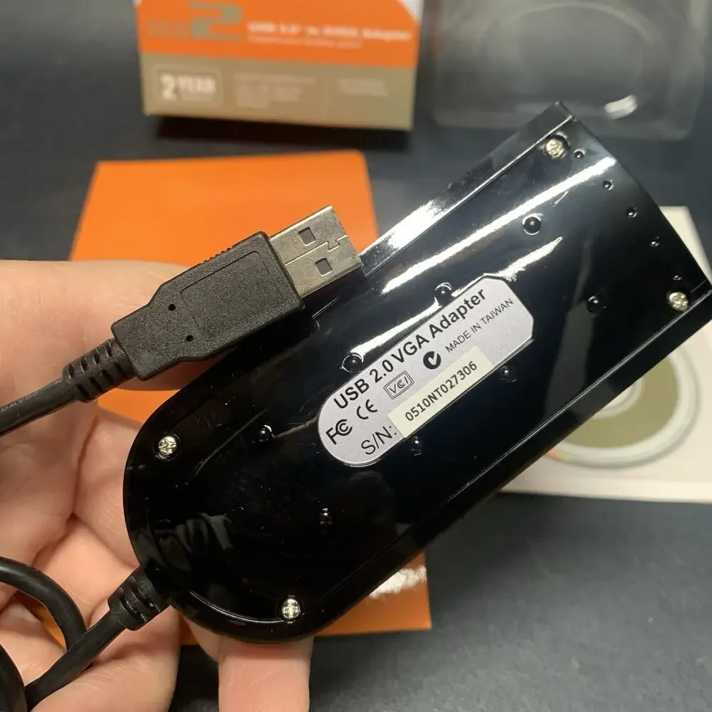 Vintage Triton USB 2.0 to SVGA Converter/Adapter TRI-UV100